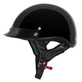 thumbnail image 1 of Casco de moto VCAN Cruiser Solid Gloss Black (grande), 1 of 6
