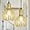 Gold, variant on GUSTELL  2-Pack Plug in Pendant Light, Industrial Pendant Light Fixtures, Adjustable Pendant Lighting Over Island, Farmhouse Black Gold Hanging Lamps for Living Room, Dining Room, Bedroom, E26 Base