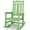 Light Green, variant on SERWALL Oversized Outdoor Rocking Chair, All Weather Patio Rocking Chair for Adult, White