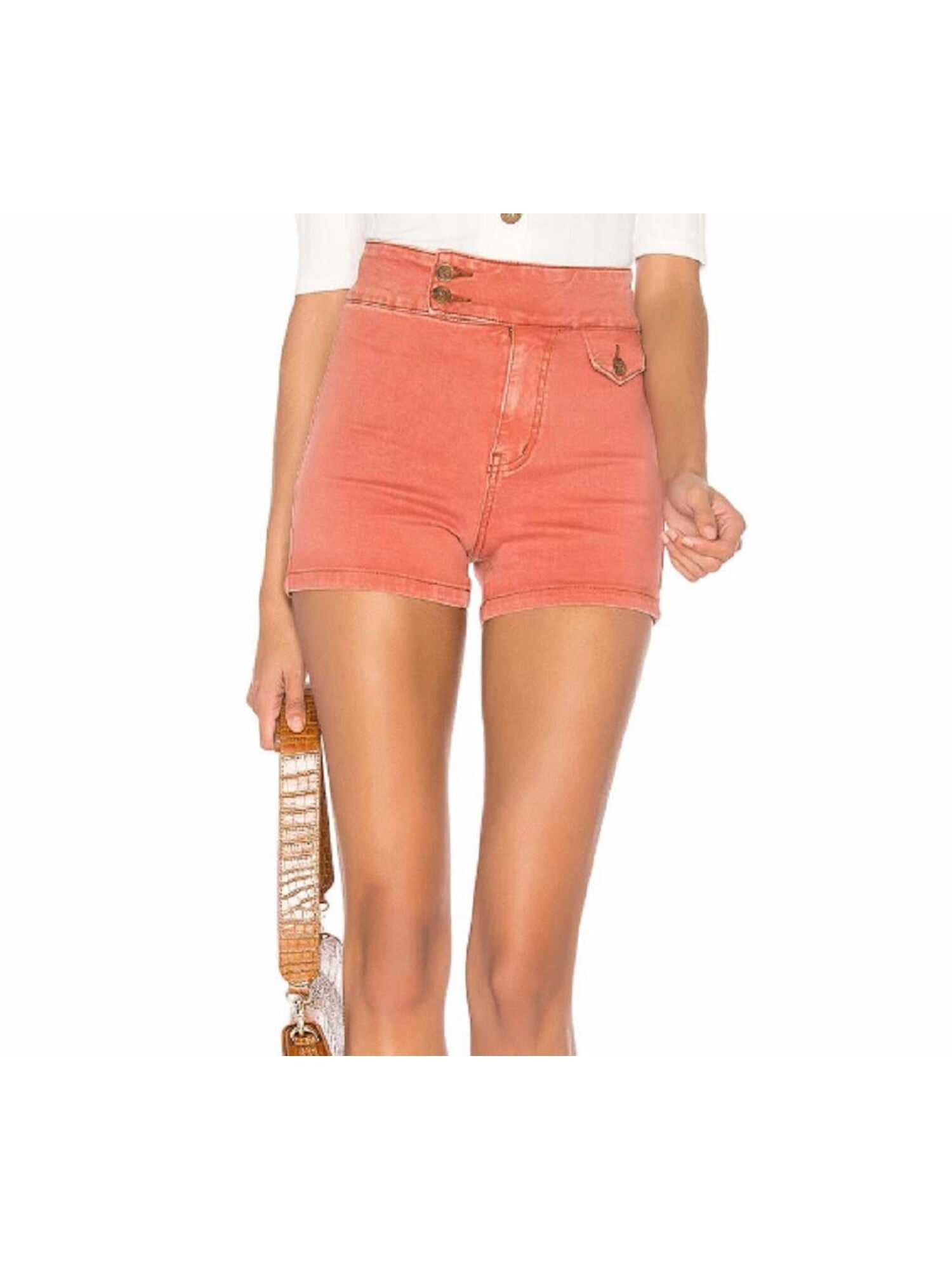 Womens Orange Short Size: 31 Waist 