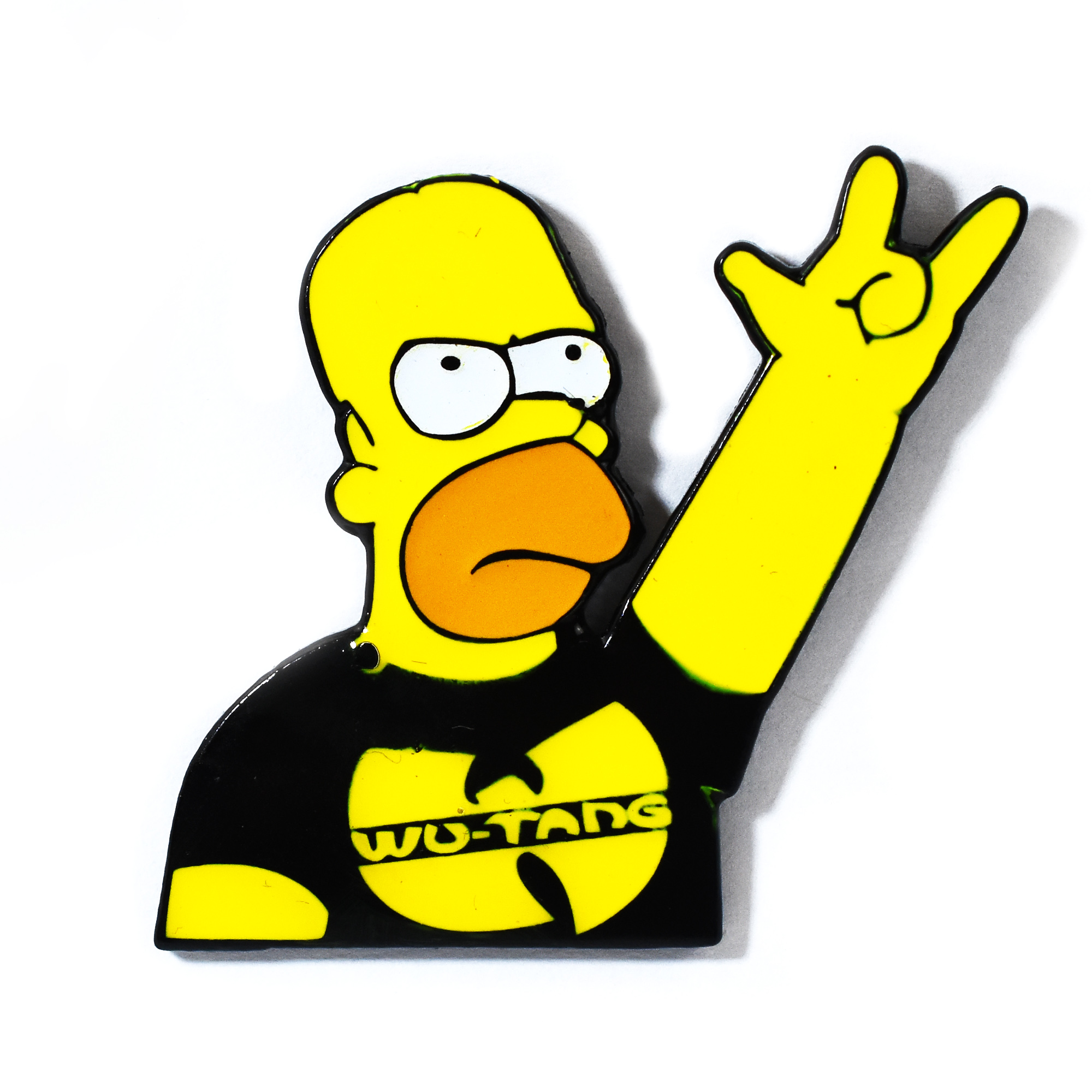 Homer Simpson Wu-Tang Shirt Hip Hop Rap 