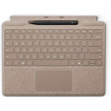 Microsoft Surface Slim Pen (2nd Edition) and Pro Keyboard for Pro (11th Edition), Pro 9, and Pro 8 Dune