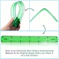 thumbnail image 3 of JUMNUYCUH 3 Pack Flexible Ruler Set, 6 Inch 8 Inch 12 Inch Bendable Ruler with Inches and Centimeters, Soft Plastic Ruler for Office, Home, Classroom, Teacher Supplies, Studying Essentials, 3 Colors, 3 of 9
