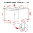 thumbnail image 4 of VEIKOUS 10' x 10' Outdoor Pergola W/ Retractable Shade and Metal Frame for Garden Porch Backyard, Beige, 4 of 9