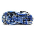 thumbnail image 3 of Kids Active Clog Marbled Blue and Grey/Black, 3 of 6