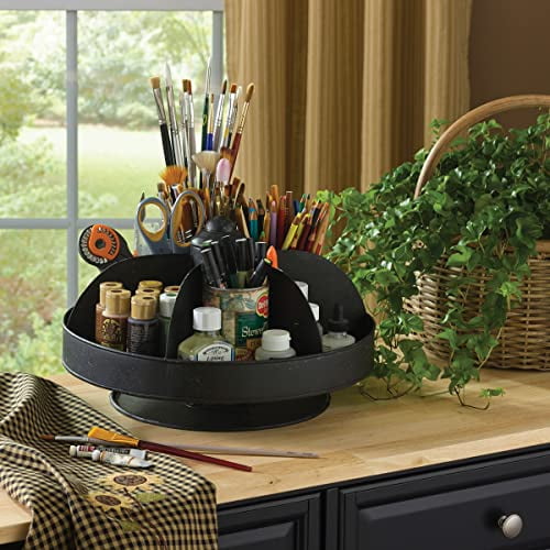 Park Designs 6 Pocket Organizer Lazy Susan 14"
