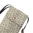 thumbnail image 3 of Hukapapa Messenger bag bolso femenino tejido de paja bolso para teléfono móvil, 3 of 5