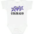 thumbnail image 3 of Inktastic Colorado Columbine Flowers Boys or Girls Baby Bodysuit, 3 of 5