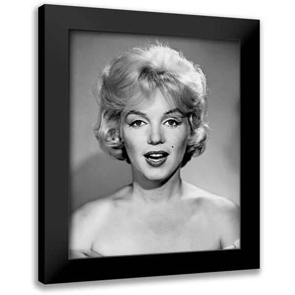 Hollywood Photo Archive 12x14 Black Modern Framed Museum Art Print Titled - Marilyn Monroe