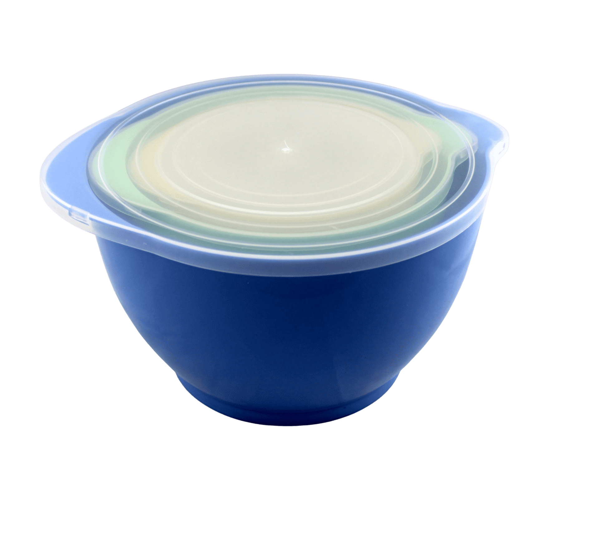 ANAMINA Large Mixing Bowl with 3 Extra Accessories - Never Splatter, Spill  or Worry Again - Breathtaking Mixing Bowl Set - Mixing Bowls with Lids Set