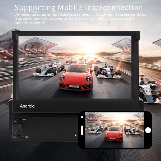 Autoradio android 4.0 écran tactile 6,2', gps et bluetooth pas cher