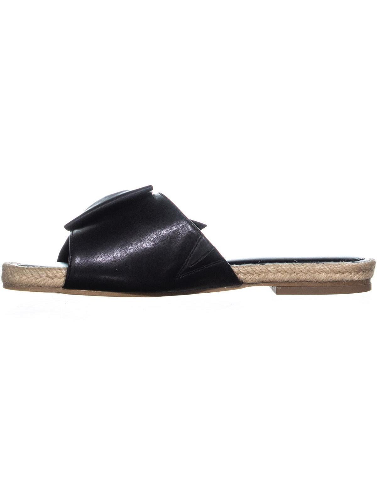 black bow tie sandals