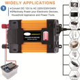 thumbnail image 2 of Transformador De Voltaje Para Automóvil 300W Transformador De Salida Universal De Plástico 12V A 110V Máquina Transformadora De Voltaje Para Encendedor De Cigarrillos Con Puertos De Salida Usb Duales Advancent VI007198-00, 2 of 7