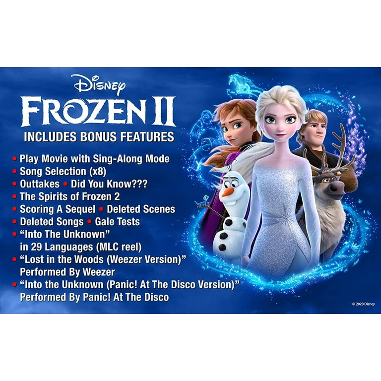 Frozen 2 3D Blu ray 2019 Region Free Walmart