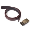 thumbnail image 3 of EASTIN Ceinture Robe à Cliquet en Cuir Véritable pour Hommes avec Boucle Automatique, 3 of 5