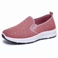 thumbnail image 1 of Womens Walking Sneaker Slip-on Running Lightweight Mesh-Comfortable Tennis Shoes, 1 of 8