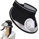 thumbnail image 1 of Sombrero de visera solar con ventilr de 3 velocidades, gorro recargable por USB con ventilr de enfriamiento, sombreros para mujer, protección solar de gran área para verano caliente, 1 of 3