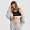 Black, variant on Women's Bra Top - Teal Blue, Size XS-4X