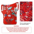 thumbnail image 4 of Elegant Choise Cell Phone Holder Case with Belt Loop Leather Holster Pouch for Men, Red, 4 of 11
