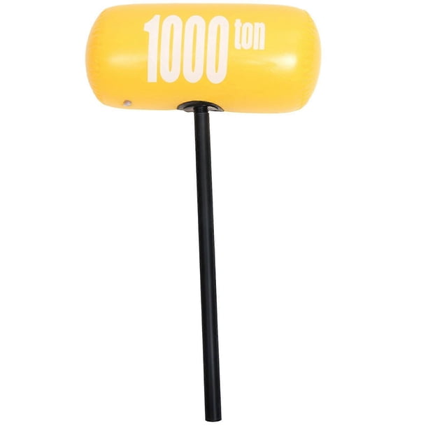 2pcs Inflatable Hammers Toy Hammer Party Favors Large Inflatable Kiloton Hammer