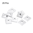 thumbnail image 2 of Unique Bargains Square Nuts, M5x10mmx2mm Zinc-Plated Metric Coarse Thread Assortment Kit, 25pcs, 2 of 5
