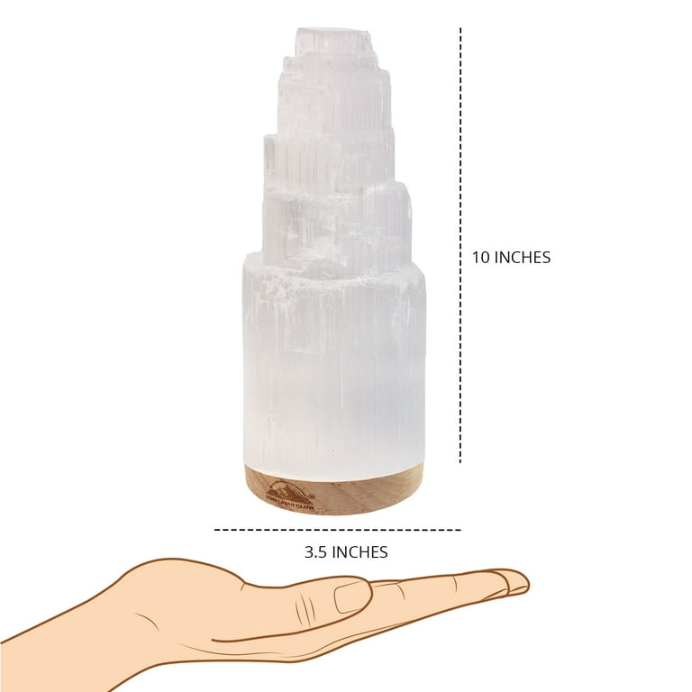 Extra large selenite lamp deals