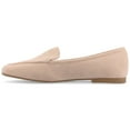 thumbnail image 3 of Journee Womens Tullie Slip On Square Toe Loafer Flats, Widths Available, 3 of 10