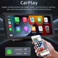 thumbnail image 4 of Pantalla PortáTil Bluetooth De 10,26 Pulgadas Para Coche, NavegacióN GPS, Reproductor MP5 InaláMbrico Carplay Android Auto, Grabadora De ConduccióN, 4 of 5