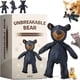 thumbnail image 1 of Unbreakable Bear Dog Toy, 2025 New Unbreak Bear, Unbreaka Bear for Aggressive Chewers, Indestructible Bear Dog for Heavy Chewers Large Dogs Large blue denim beggar bear + [pet toy squeaker sound] 30cm, 1 of 5