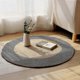 thumbnail image 1 of Round Jute Rug, Natural Jute Fiber, Hand-woven Alhambra Rug, 1 of 4