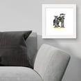 thumbnail image 3 of Gallery Pops Harry Potter - Hufflepuff Crest Stand Together Wall Art, White Framed Version, 12" x 12", 3 of 5