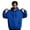 Royal Blue, variant on Delconic Men's Fleece Pullover Hoodie Loose Fit Ultra Soft Hooded Sweatshirt With Pockets Black L