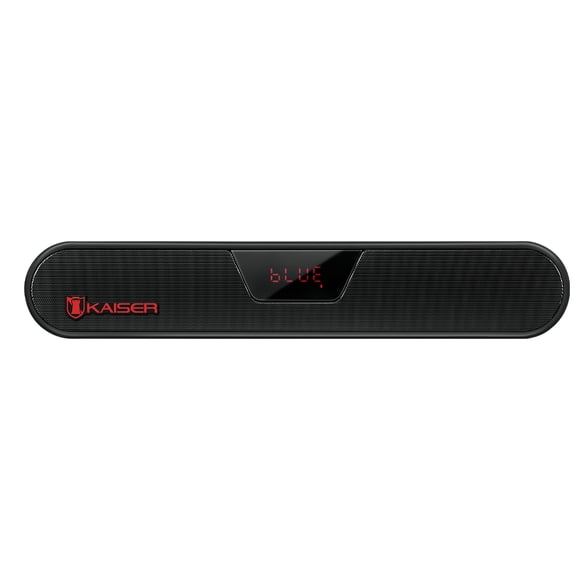 Bocina Tipo Barra Bluetooth Kaiser KSW-3000-2 Potencia de salida de 10W con Luz LED