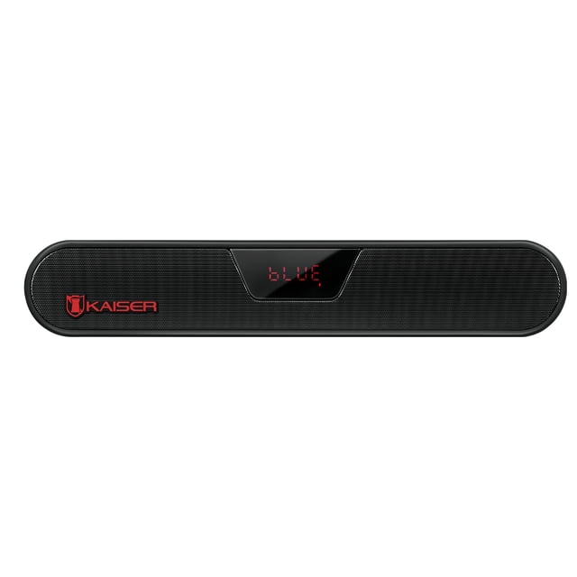 Bocina Tipo Barra Bluetooth Kaiser KSW-3000-2 Potencia de salida de 10W con Luz LED