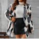 thumbnail image 4 of Abrigo de Piel Sintética Para Mujer Chaqueta Cálida Estampado de Invierno Con Cuello en V Prendas de Abrigo Odeerbi ODB178518, 4 of 9