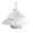 White, variant on romoty UFO Theme Silicone Large Sphere Ice Ball Maker Mold, Food Grade Single-Well Novelty Craft Ice Cube Tray for Whiskey, Cocktails, Bourbons & Scotch Drinks