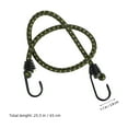 thumbnail image 2 of Hemoton Heavy Duty Bungee Cord with Hooks for Securing Outdoor Items Dark Green, 2 of 8