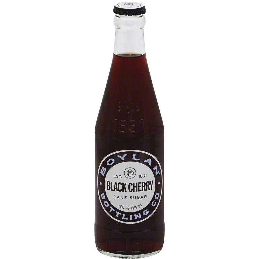 Boylan Black Cherry Soda 12 Fl Oz Pack Of 24 Walmart Com Walmart Com