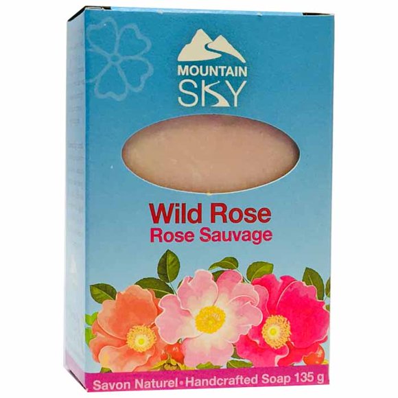 Mountain Sky - Wild Rose Bar Soap, 135g