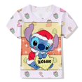thumbnail image 1 of Lilo de Disney & Stitch niños verano camiseta niñas niños gráfico Tee dibujos animados Anime Tops Boutique niños Stitch ropa Short140 Gao Jinjia LED, 1 of 2