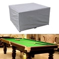 thumbnail image 3 of Funda para mesa de billar de 7/8/9 pies, cubierta para muebles contra la lluvia, protección UV, cubierta plateada para mesa de billar, funda impermeable para mesa de billar, mesa de billar de snooker, 3 of 5