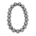 thumbnail image 1 of Bracelet Terahertz LLC Pierre d'Énergie Perles Rondes Bracelet Extensible Guérison Terahertz Unisexe 10mm, 1 of 6