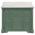 thumbnail image 7 of Sydney 42" Bathroom Vanity with Sage Green Cabinet and Engineered Marble Top, 7 of 7