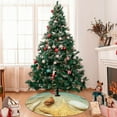 thumbnail image 7 of Rateoe Starfish And Seashell On The Beach Print Christmas Tree Skirt 36" for Xmas Holiday New Year Party Circle Tree Mat Ornaments Decoration, 7 of 7