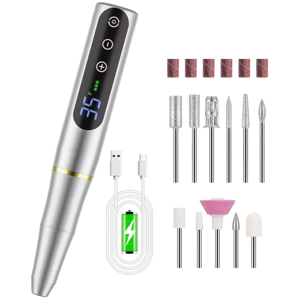 Taladro de uñas eléctrico NAILGIRLS 35000 rpm para uñas acrílicas