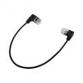 thumbnail image 7 of CY Ultra Slim Cat6 Ethernet Cable RJ45 Right Angled UTP Network Cable Patch Cord 90 Degree Cat6a Lan Cable 25cm for Laptop Router TV BOX, 7 of 7