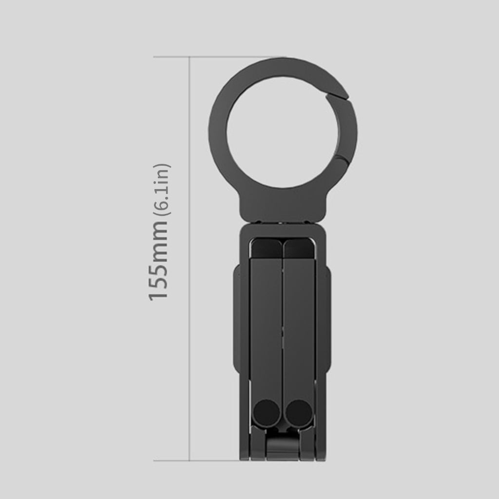 7829 MA38 Magnetic Phone Tripod , Portable Phone Holder Tripod for Strokes, 5 in 1 Portable Pocket Size video blogging Tripods with 180° Rotation & Strong Magnet (1Pcs)