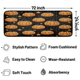 thumbnail image 2 of CURLYOOT Halloween Pumpkins Runner Rug 2'x6' Washable Kitchen Runner Rug Indoor Non Slip Laundry Rugs Stars Floor Carpet for Hallway Kitchen Entryway Bedroom Living Room, 2 of 9