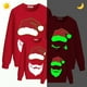 thumbnail image 1 of Camiseta navideña a juego para la familia, sudadera luminosa de Papá Noel, diseño exclusivo, 1 of 3