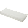 thumbnail image 1 of WEOAVRY Cojines de mimbre para asiento de banco de patio al aire libre, duraderos, antideslizantes, impermeables, cojines gruesos para banco de jardín para muebles de interior y exterior, color beige., 1 of 1